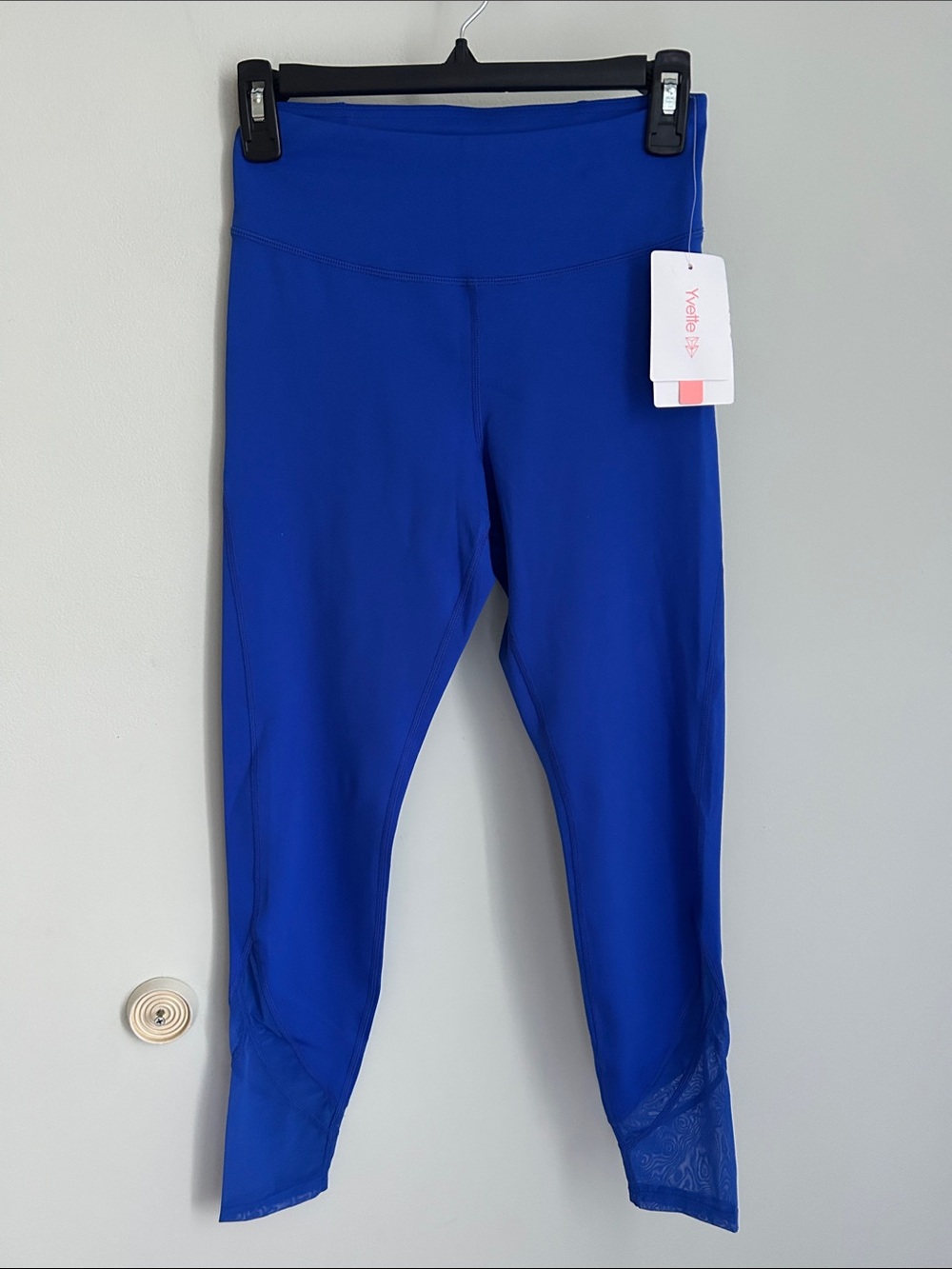 Women's High-Rise Leggings in Royal Blue by Yvette